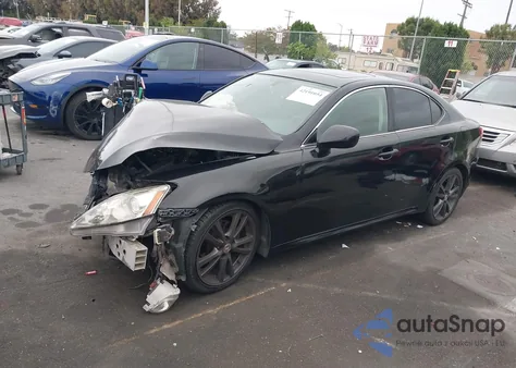 2006 Lexus Is 250 z USA, uszkodzony, nr VIN JTHBK262065012361